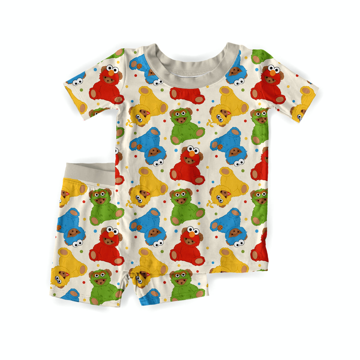 Snuggle Me Sesame Youth Short Set **PreOrder**