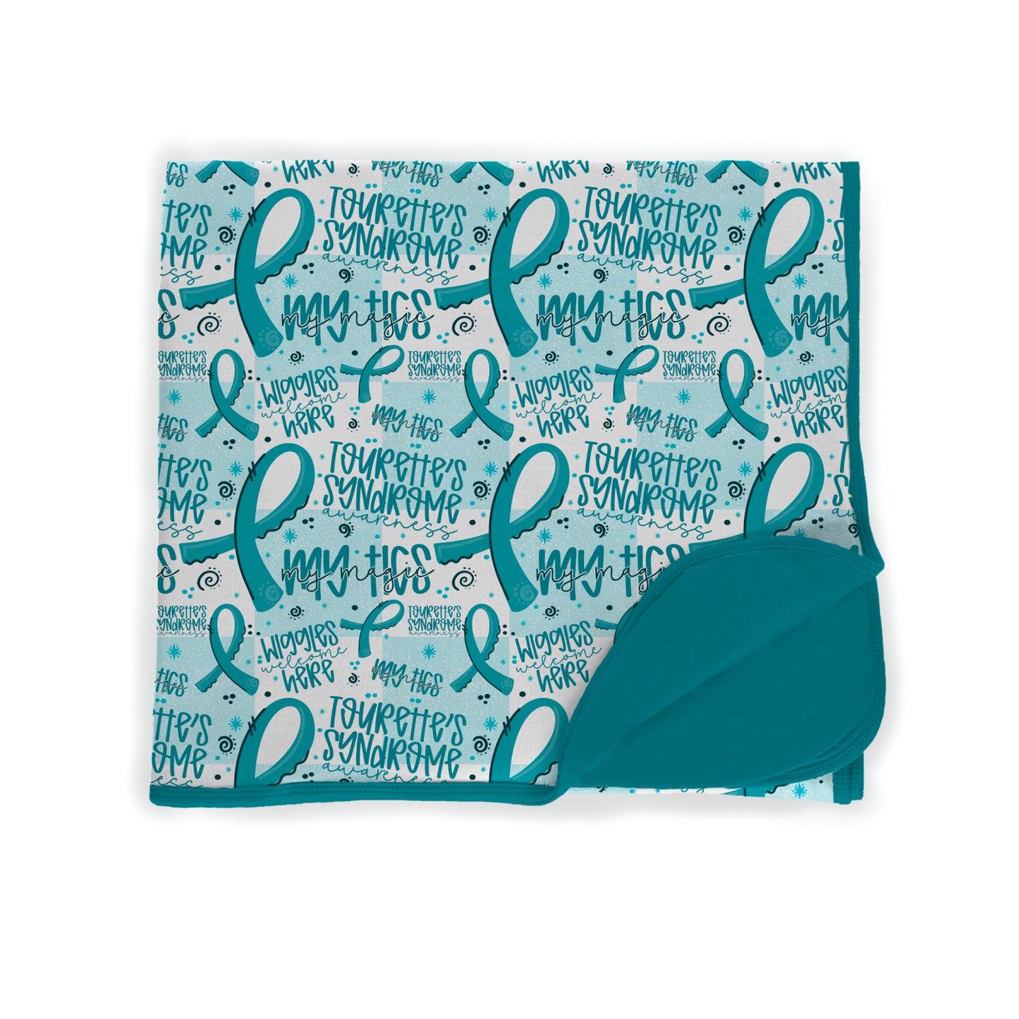 Tourette's Syndrome Awareness Bamboo Blanket **PreOrder**