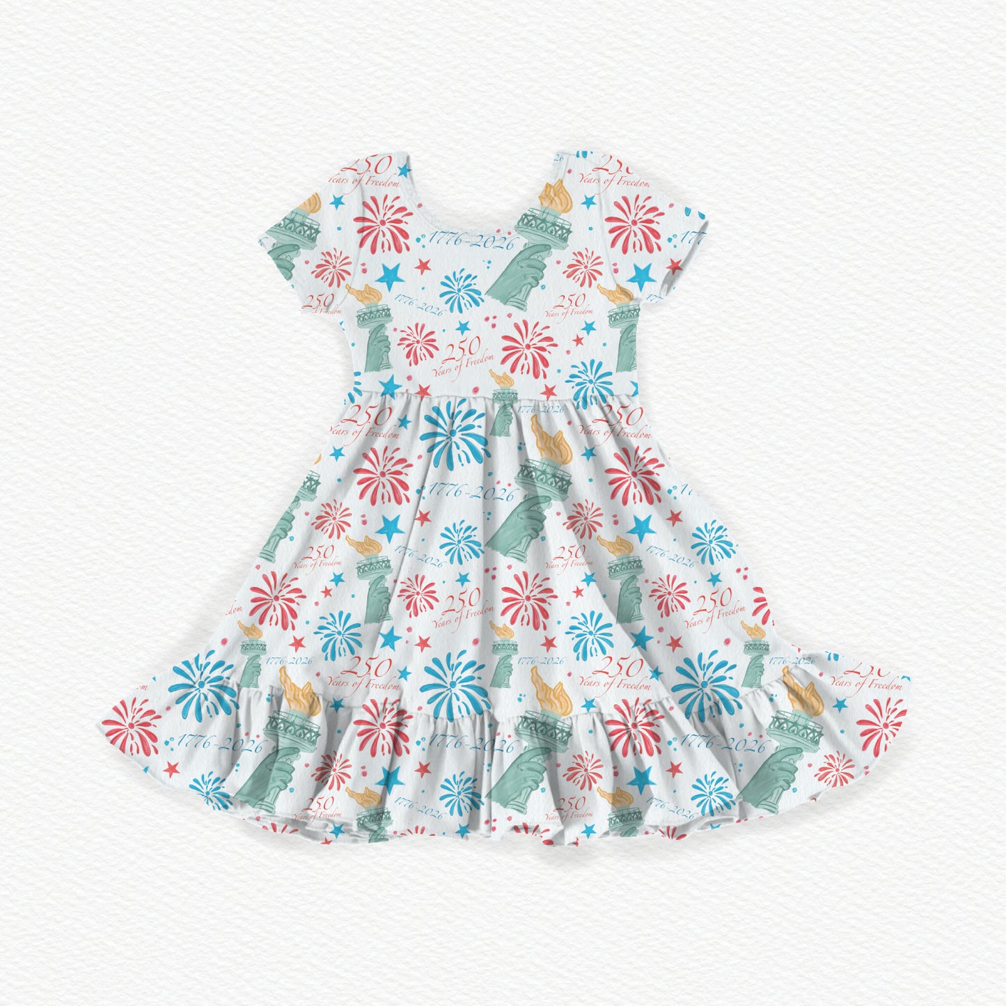 250 Years of Freedom Youth Twirl Dress *RTS*
