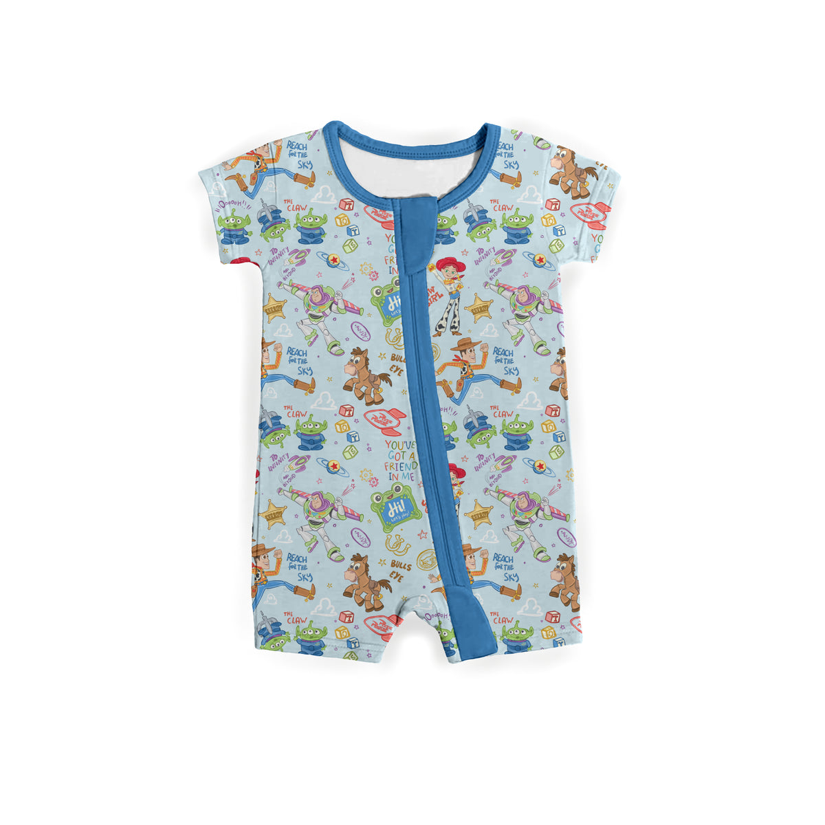 Reach For The Sky! Zipper Shortie **PreOrder**