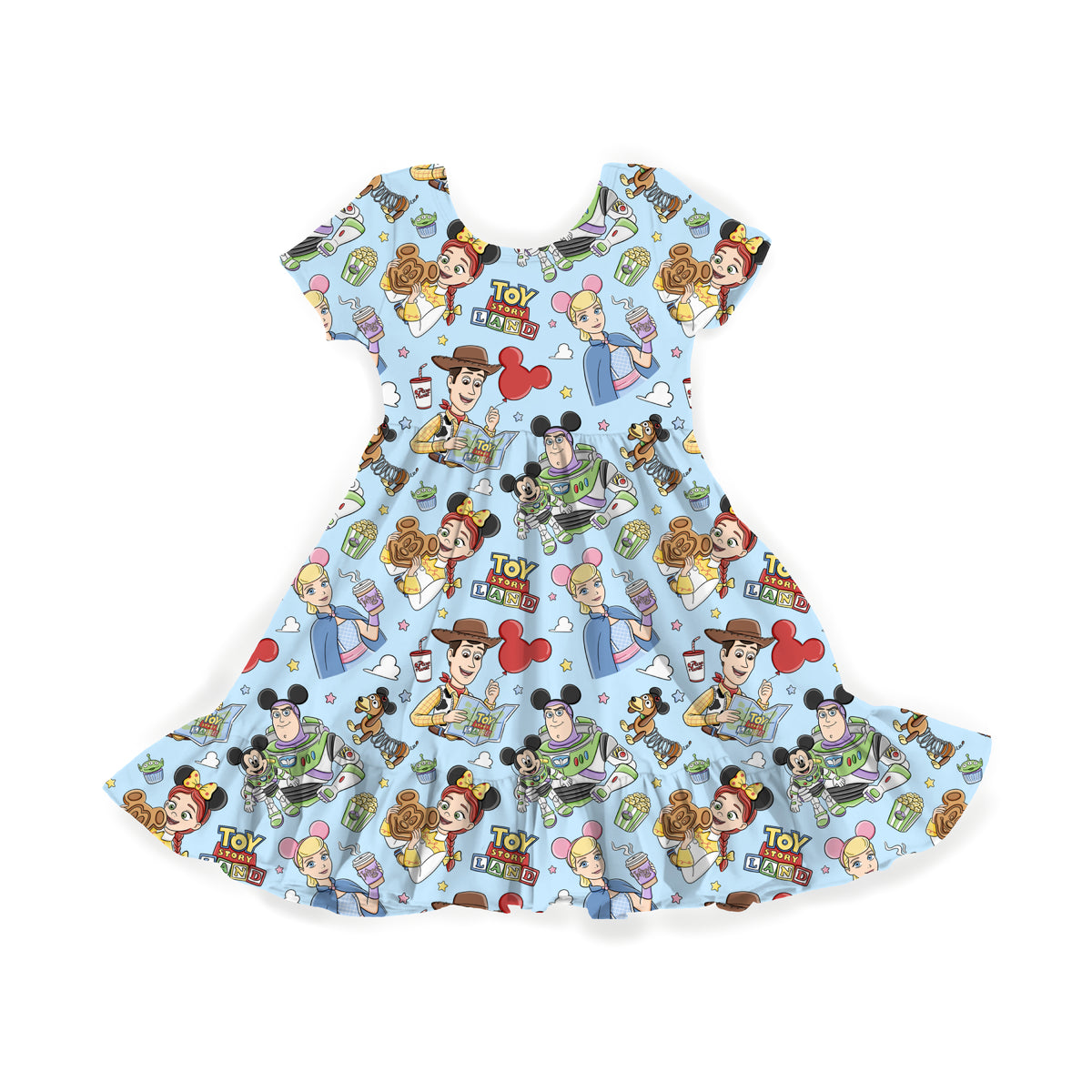 Playtime In The Parks Youth Twirl Dress **PreOrder**