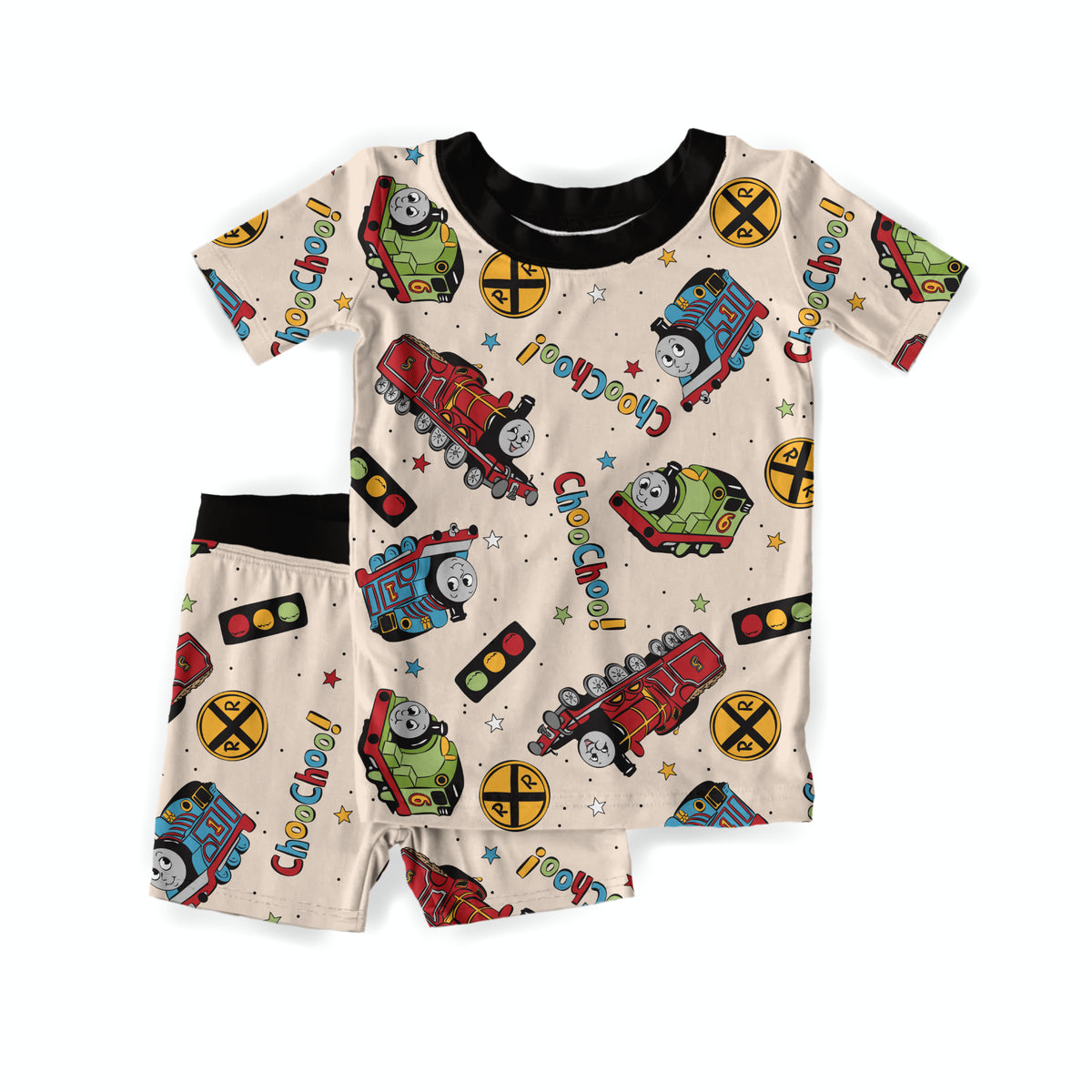 Choo Choo Crew! Youth Short Set **PreOrder**