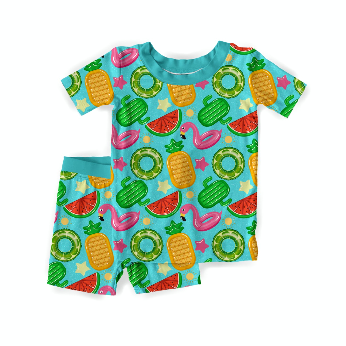 Poolside Paradise Youth Short Set *RTS*