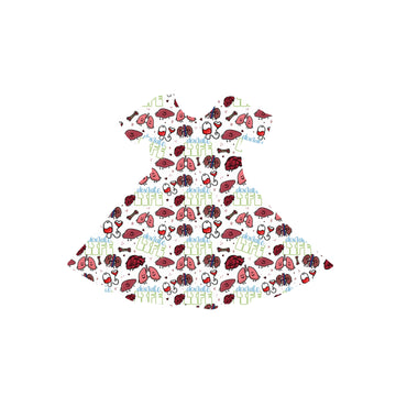 Donate Life Youth Twirl Dress *RTS*