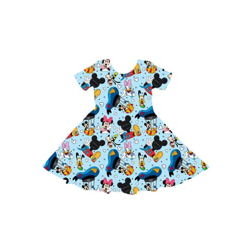 Toodle Pals Youth Twirl Dress *RTS*