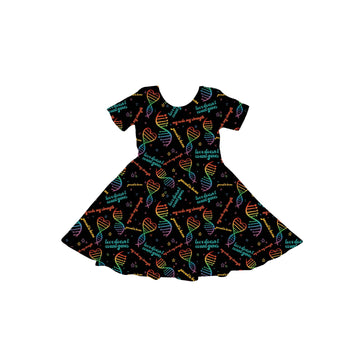Genetic Disorder Awareness Youth Twirl Dress **PreOrder**