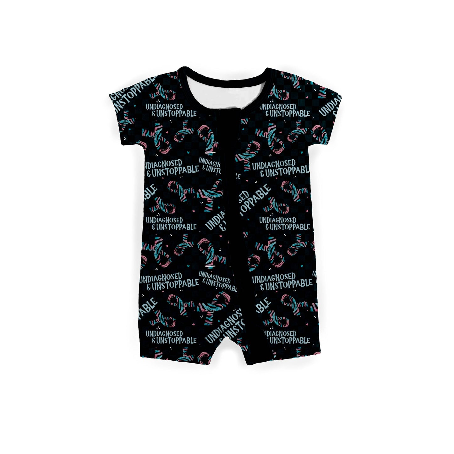 Undiagnosed & Unstoppable Medically Adaptable Zipper Shortie *RTS*