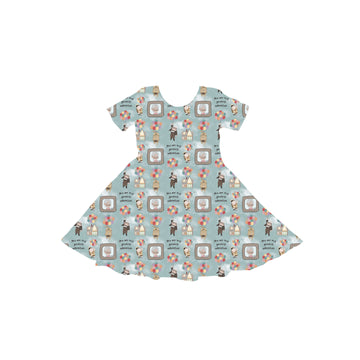 Adventure Is Out There Youth Twirl Dress **PreOrder**