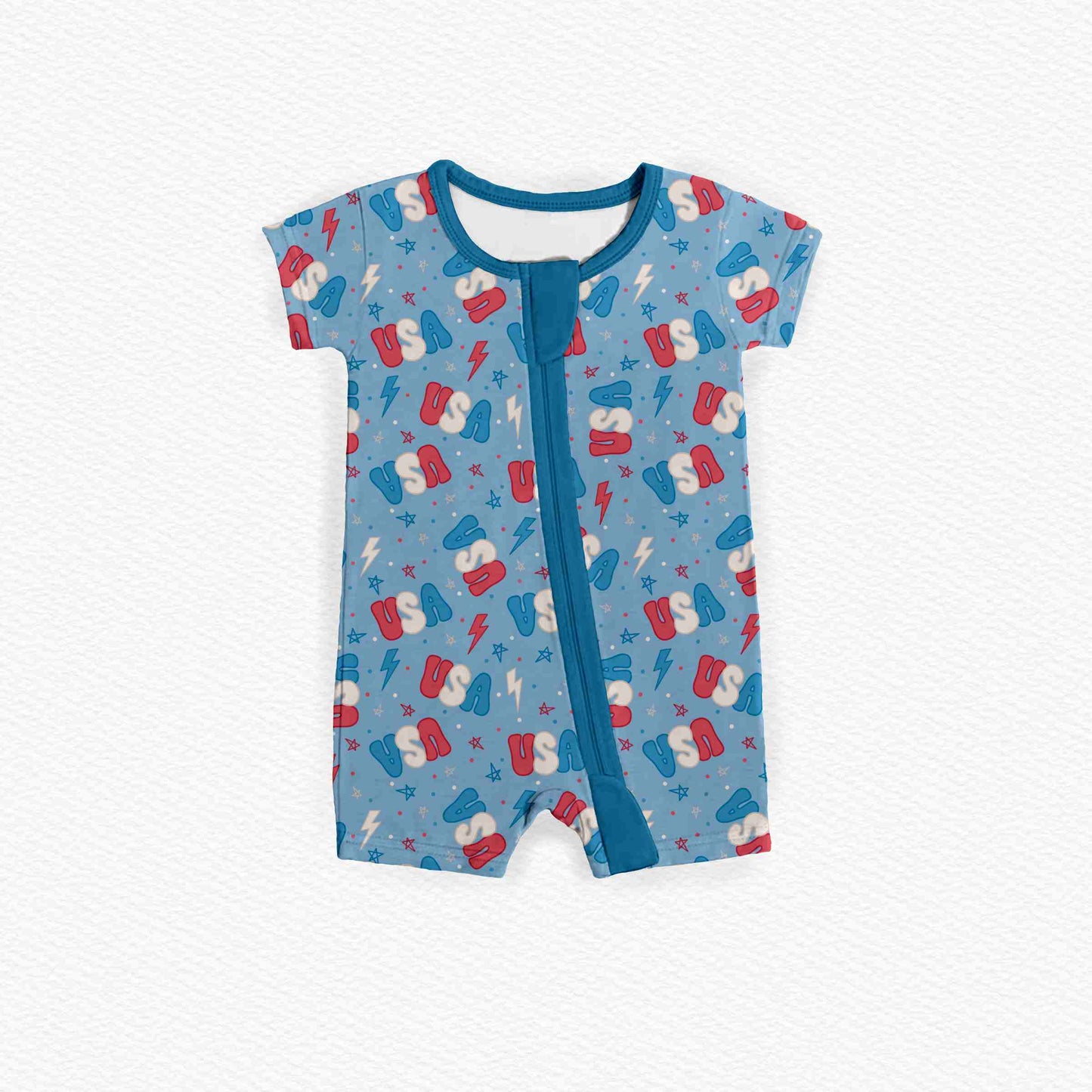 USA All Day Zipper Shortie *RTS*