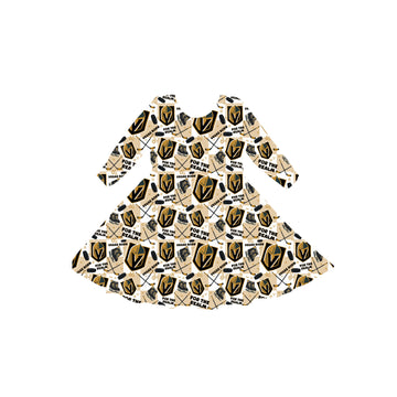 Las Vegas Hockey Youth Twirl Dress **PreOrder**
