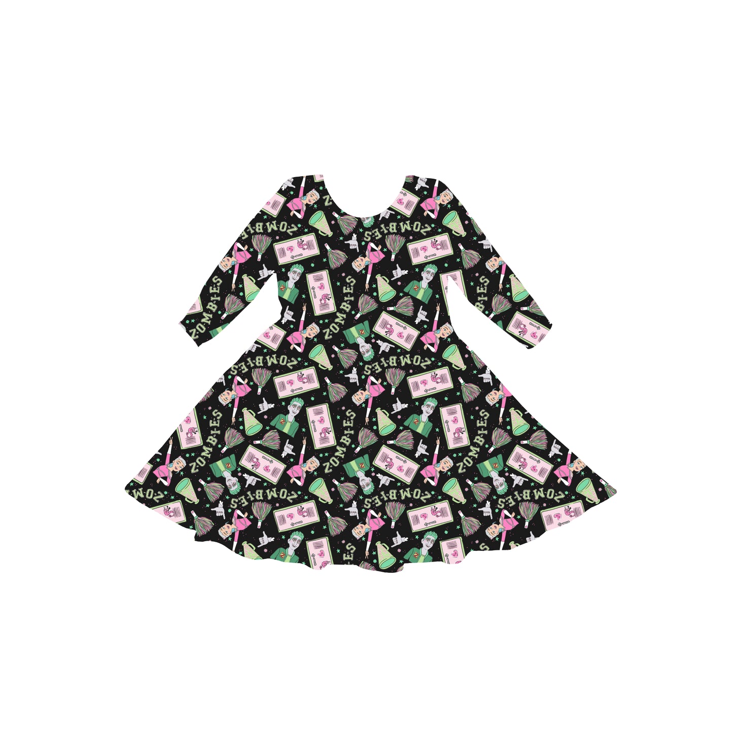 Zombie Zone Youth Twirl Dress *RTS*