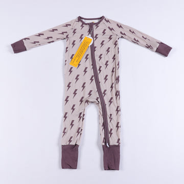 Voltage Vibes Ribbed Zipper Sleeper *RTS*