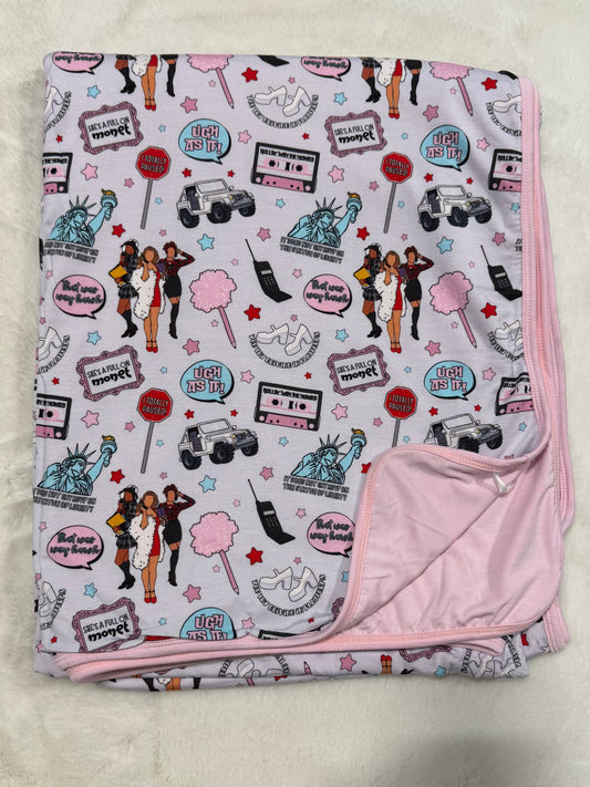 Ugh As If! Bamboo Blanket *RTS*
