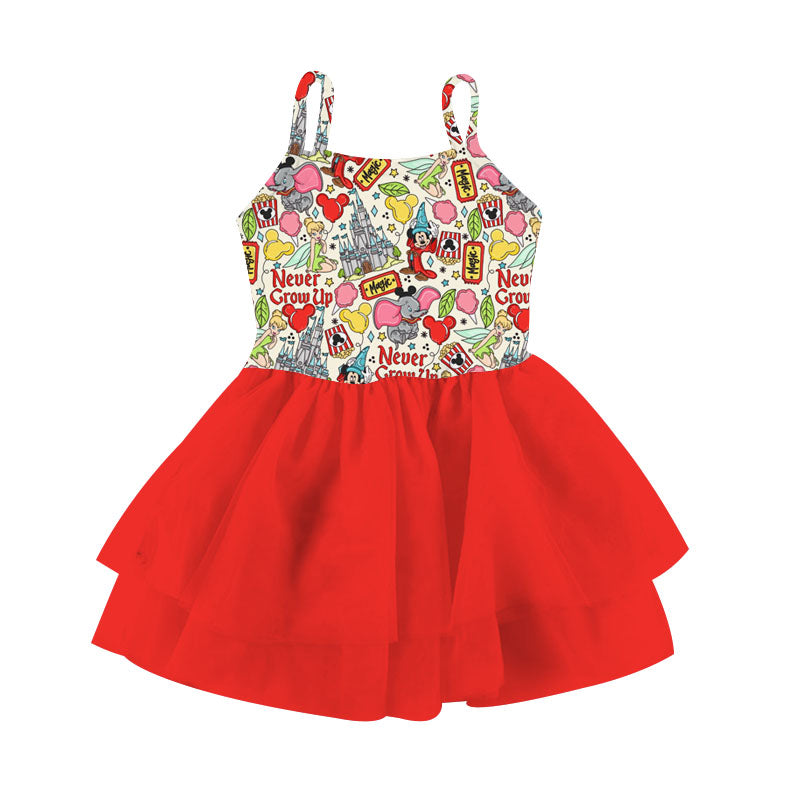 Never Grow Up Youth Tutu Dress **PreOrder**