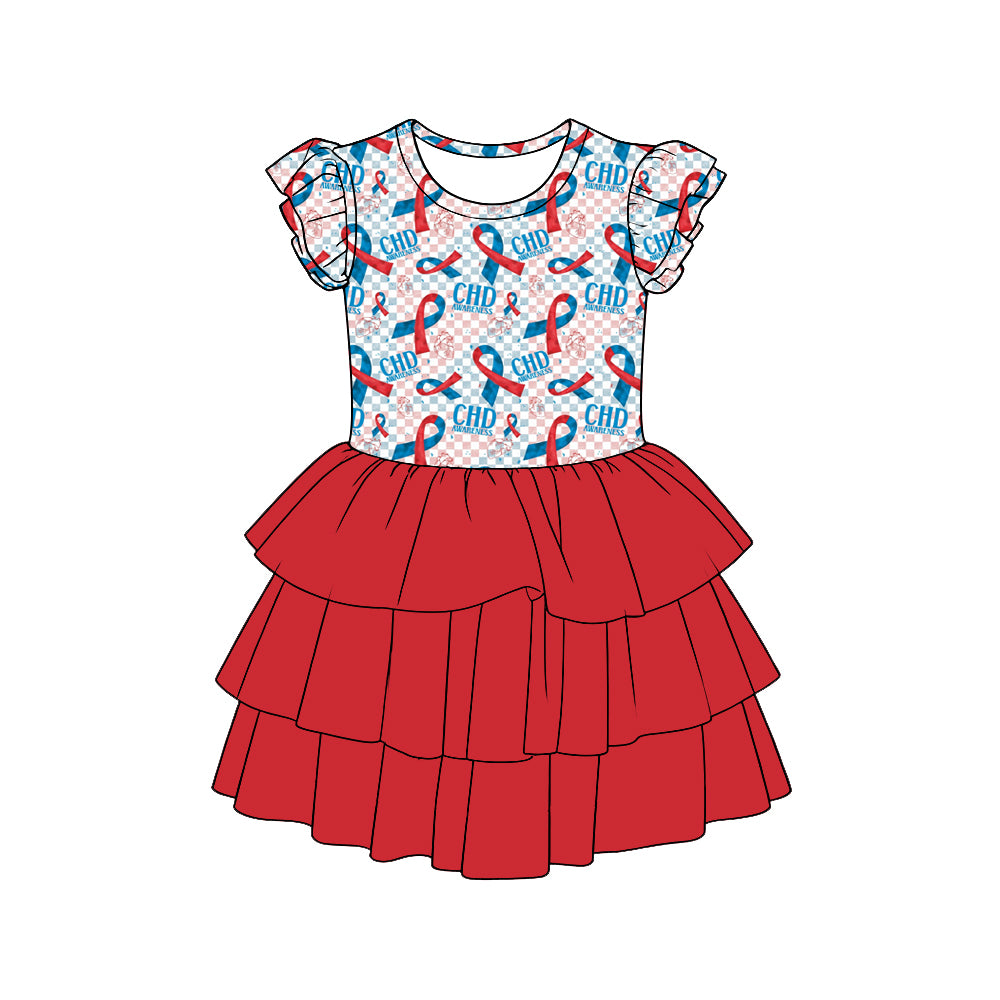CHD Awareness Youth Tutu Dress *RTS*