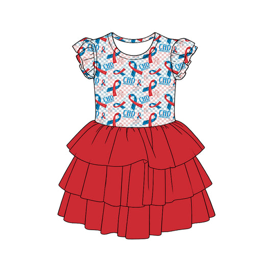CHD Awareness Youth Tutu Dress *RTS*