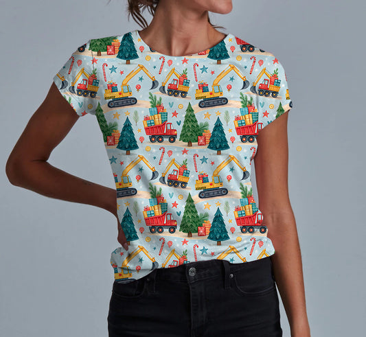 Merry Construction Adult Women's T-shirt **PreOrder**