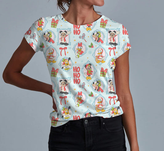 Festive Friends Adult Women's T-shirt **PreOrder**