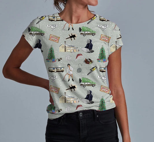 Griswold Greetings Adult Women's T-shirt **PreOrder**