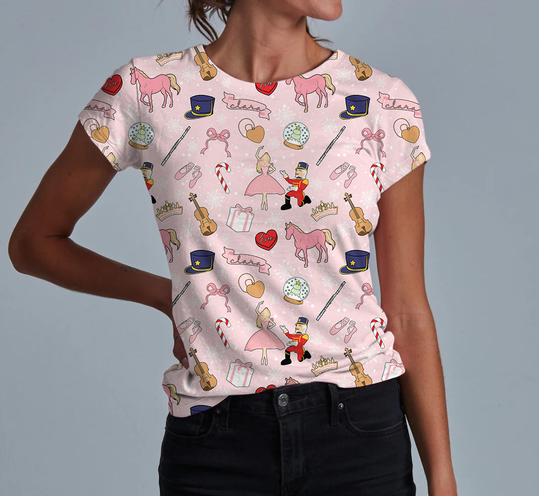 Nutcracker Ballet Adult Women's T-shirt **PreOrder**