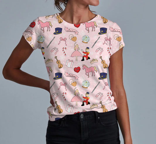 Nutcracker Ballet Adult Women's T-shirt **PreOrder**