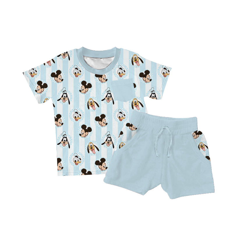 Oh Boy Club Daywear Short Set *RTS*