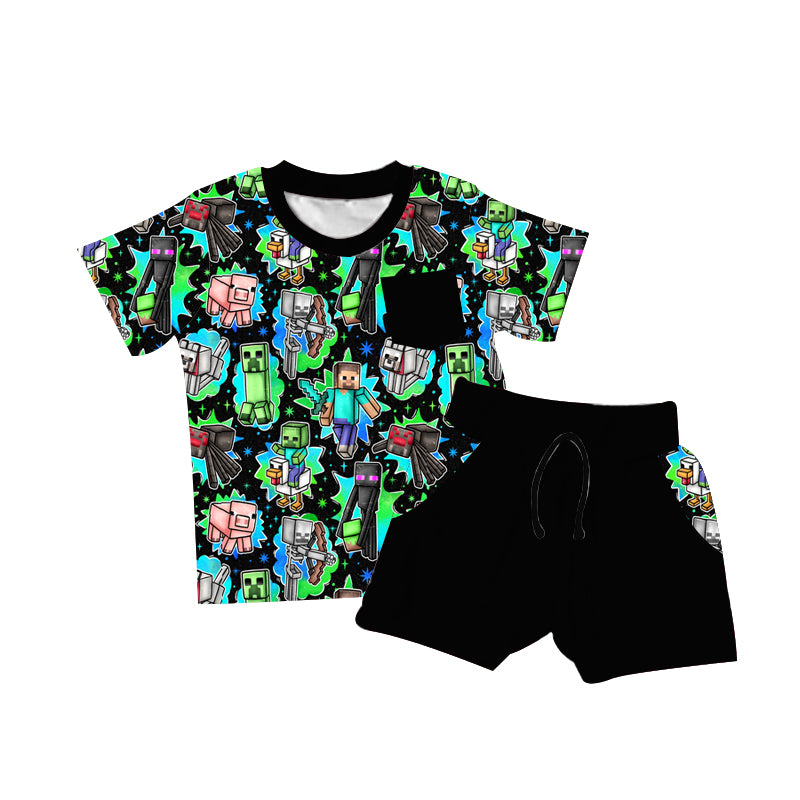 Creeper Chaos Daywear Short Set **PreOrder**