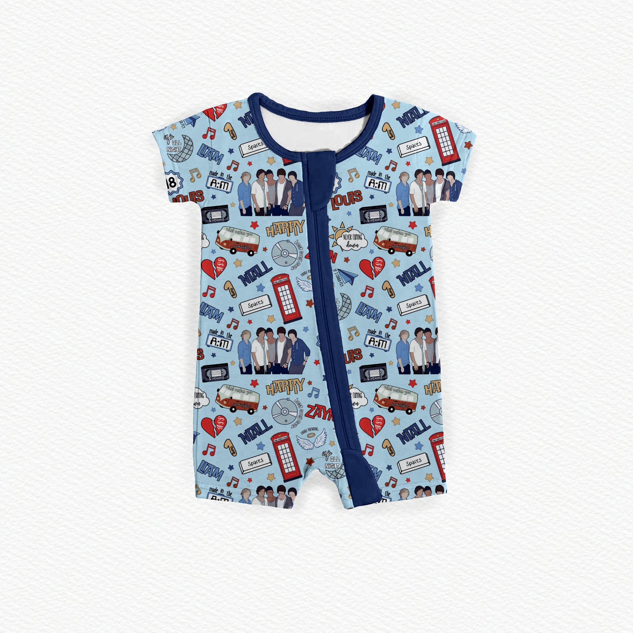 What Makes You Beautiful Zipper Shortie *RTS*