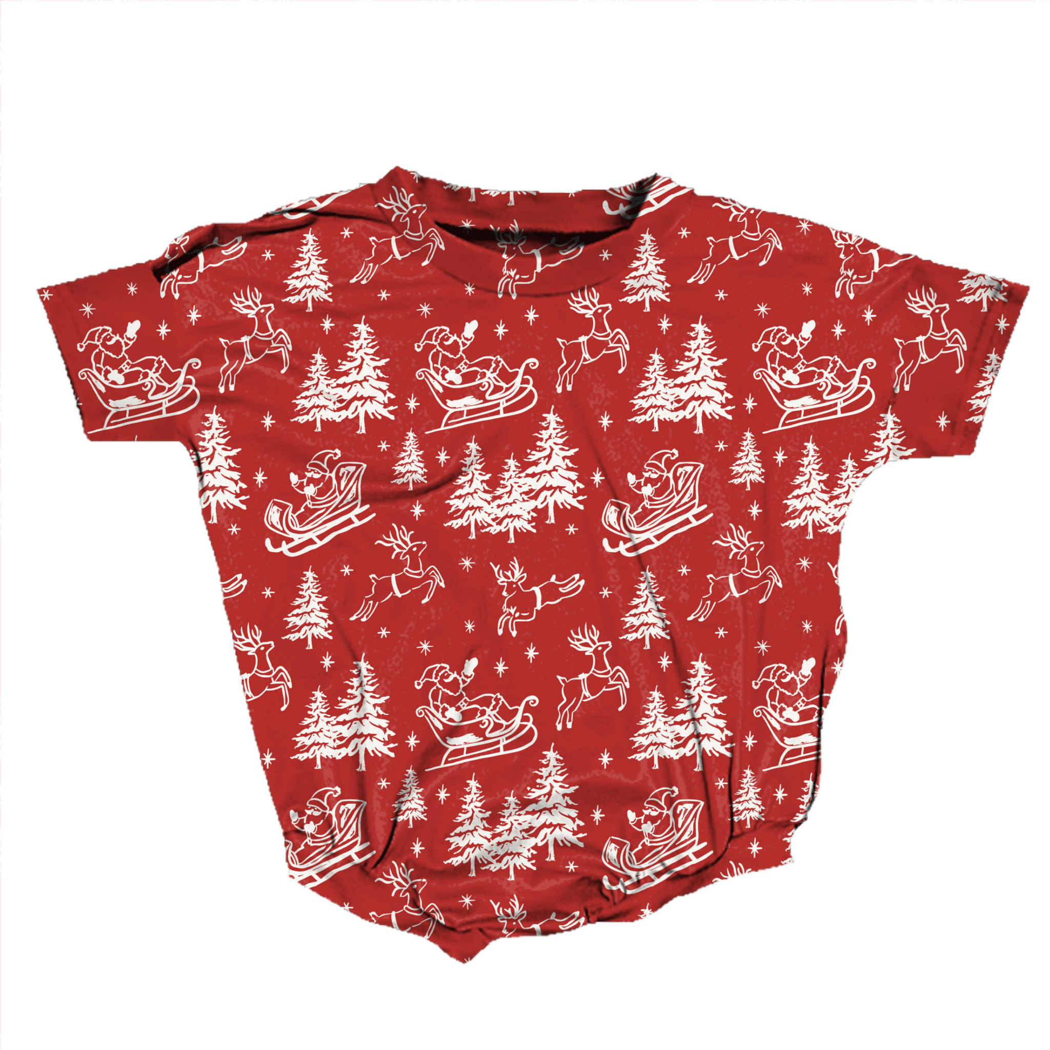 Dashing Through The Snow Romper **Preorder**