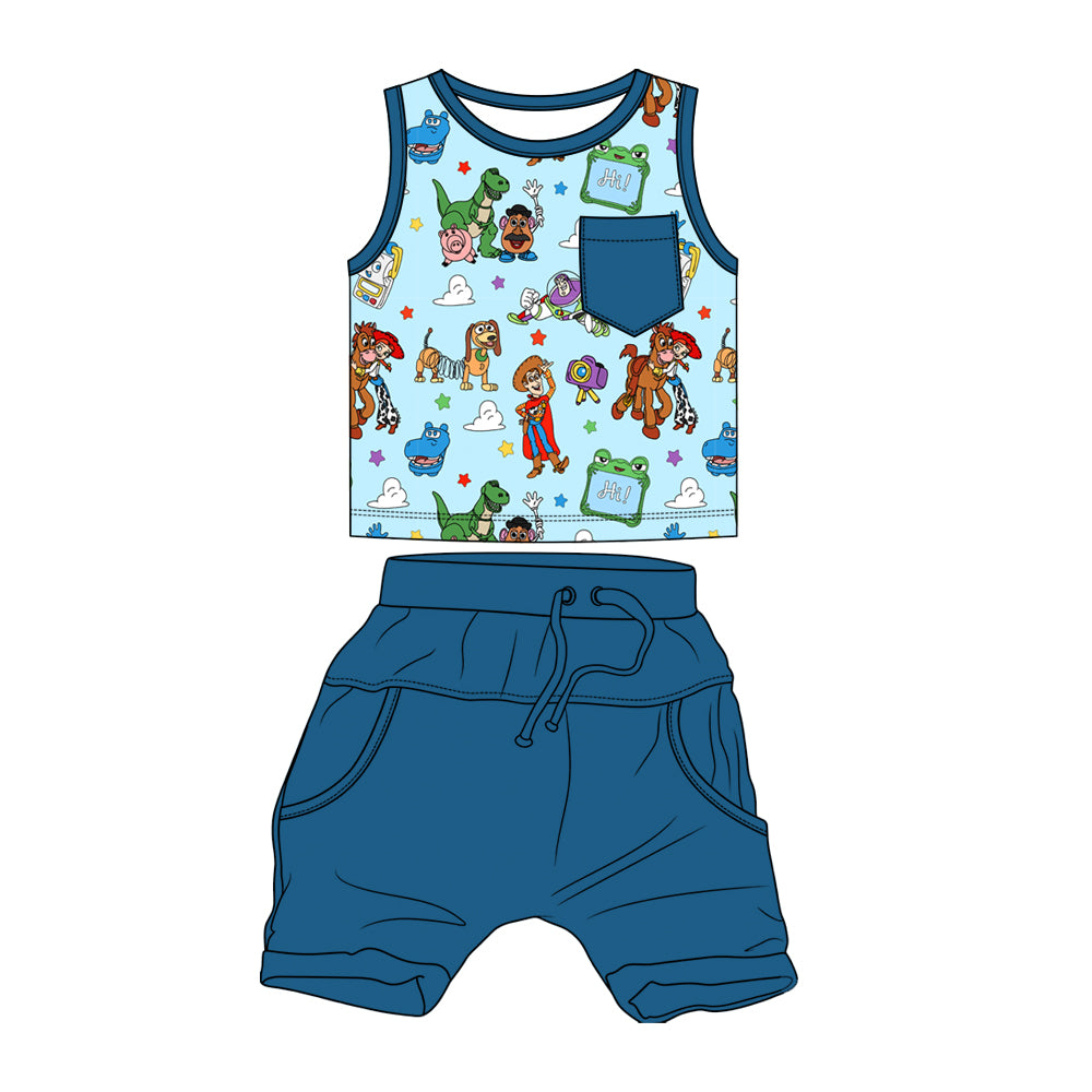 Playroom Adventures Reloaded Daywear Tank top/Short Set *RTS*
