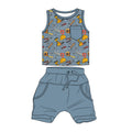 Tool Time Daywear Tank top/Short Set *RTS*