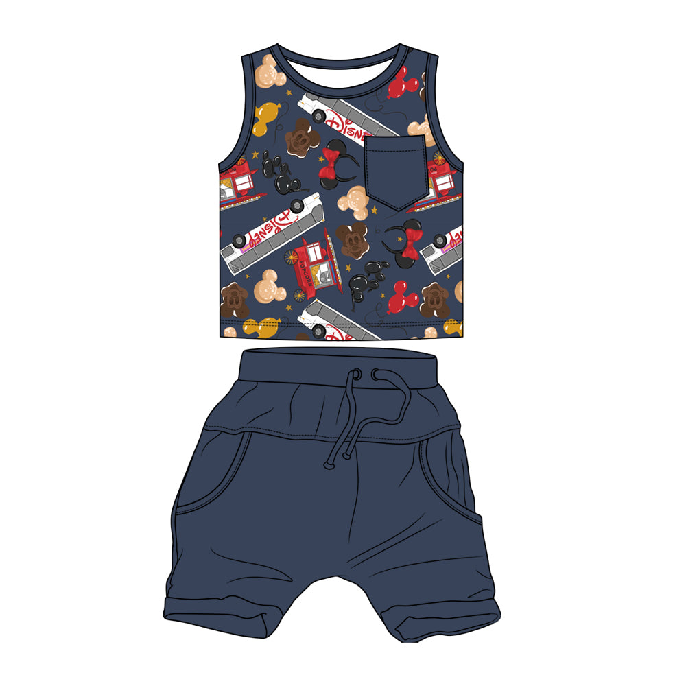 Magic on the Move Daywear Tank top/Short Set *RTS*