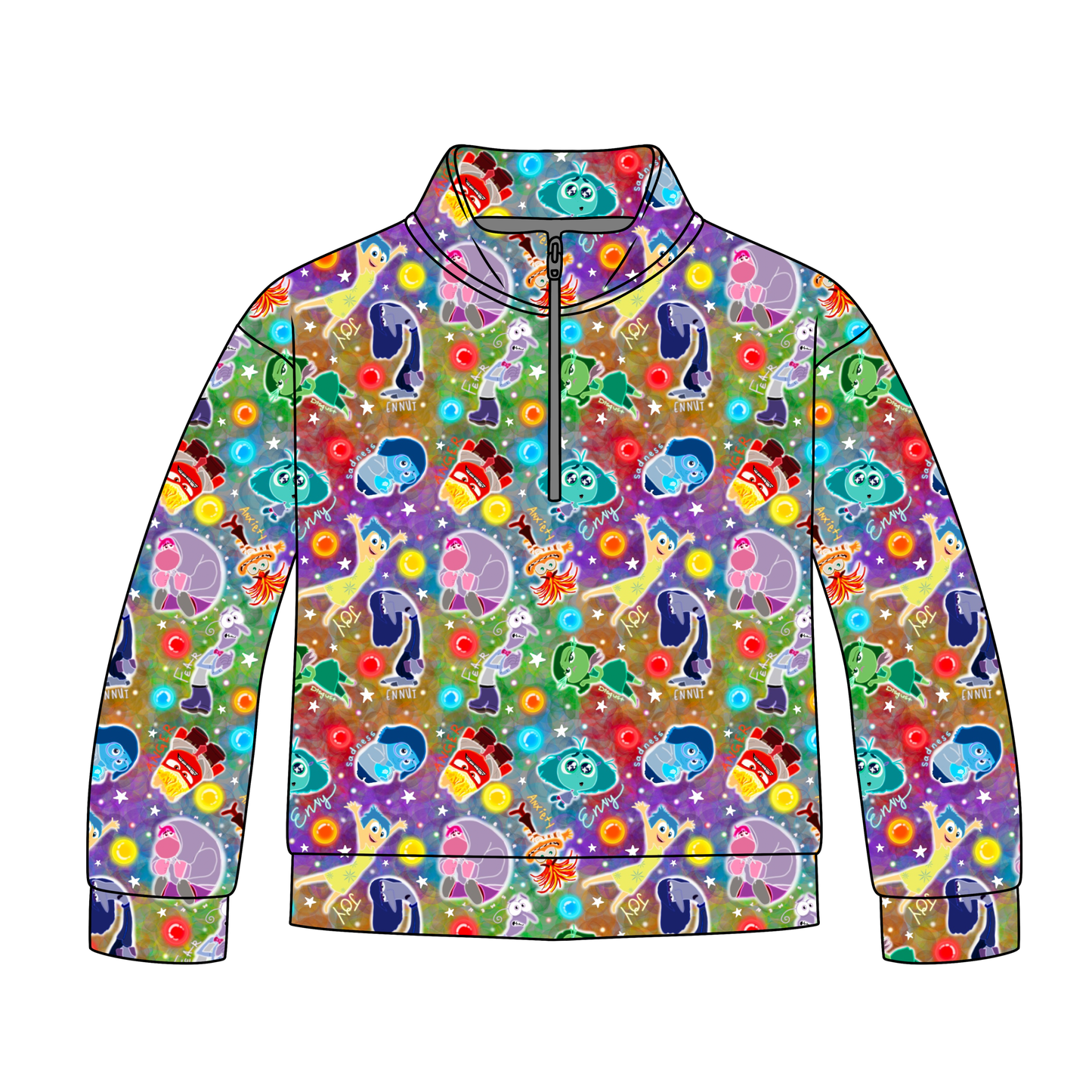 Emotion Explosion Quarter Zip-Up *RTS*