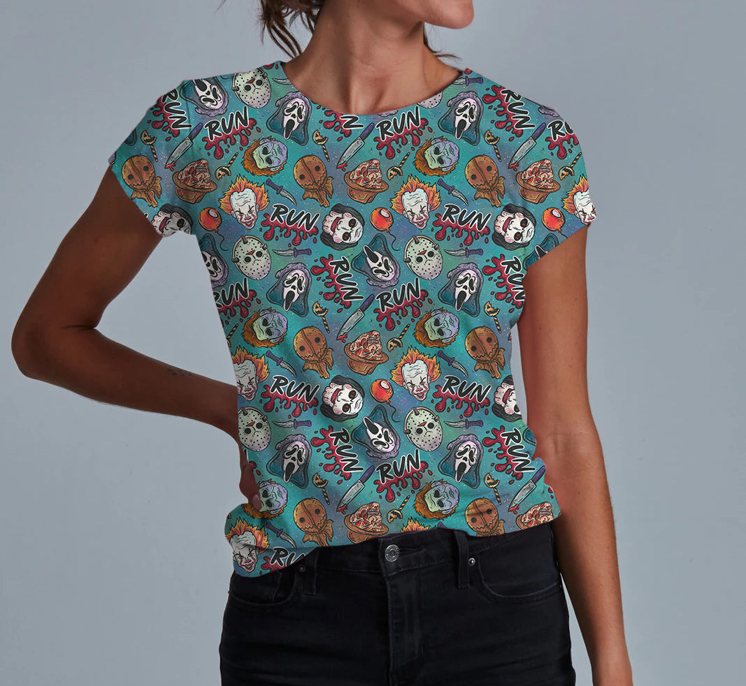 Halloween Horror Adult Women's T-shirt **PreOrder**