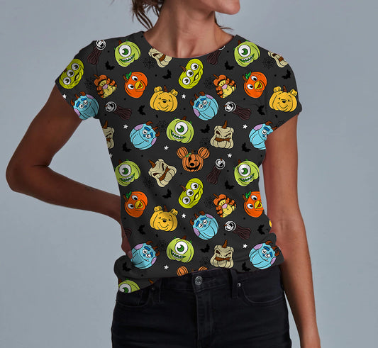 Magical Pumpkin Patch Adult Women's T-shirt **PreOrder**