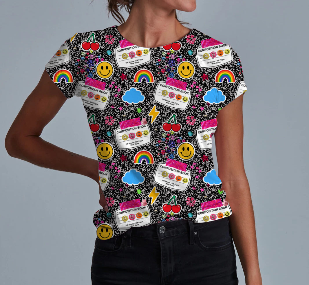 Composition Cutie Adult Women's T-shirt **PreOrder**