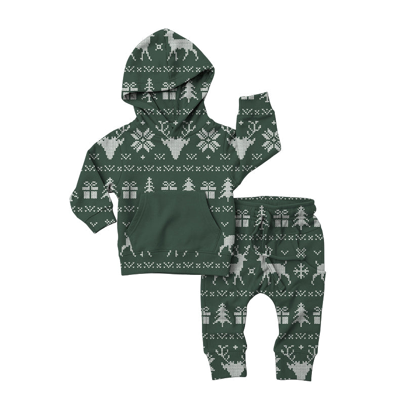Winter Knit Wishes Sweatshirt Set **PreOrder**