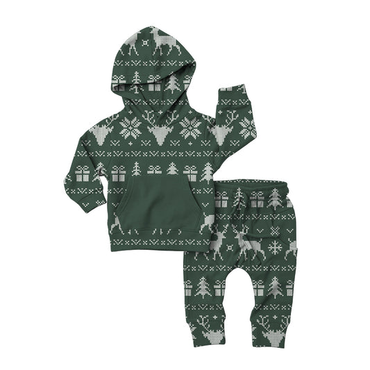 Winter Knit Wishes Sweatshirt Set **PreOrder**