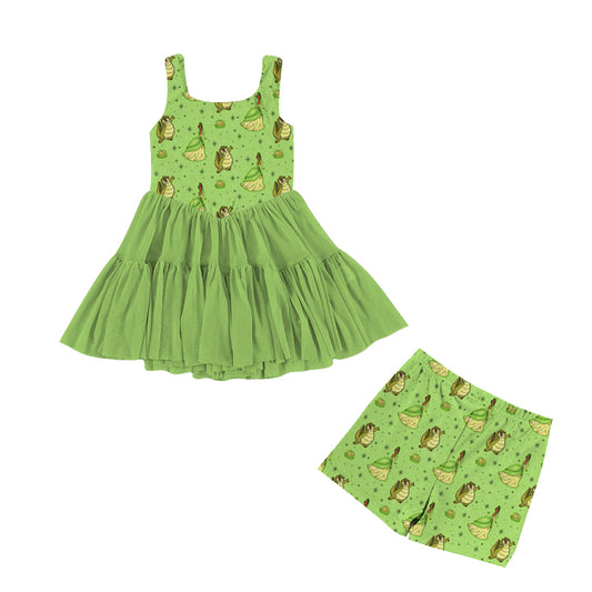 Froggy Fairytale Fun Adult Yoga Dress *RTS*