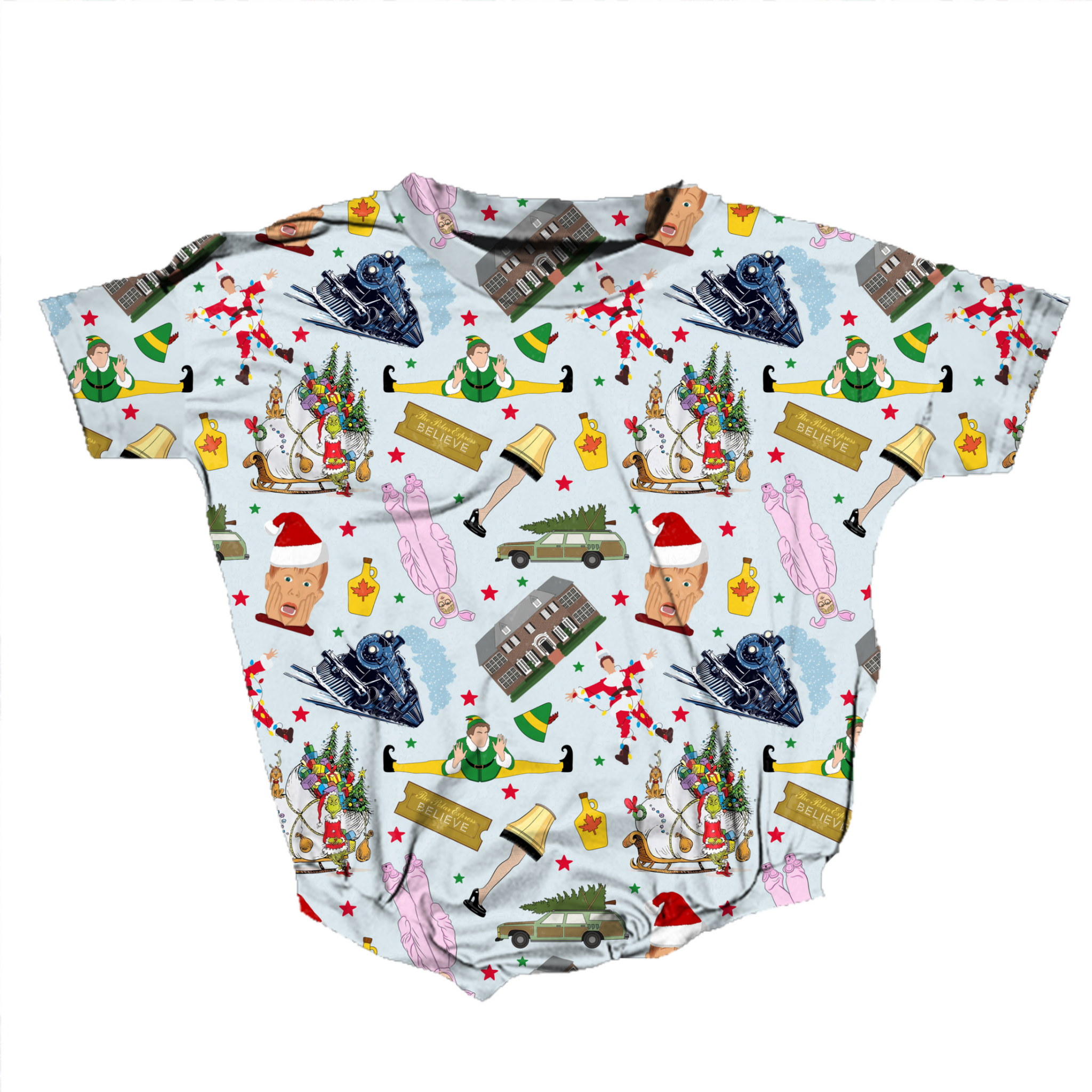 Holiday Movie Mashup Romper **Preorder**