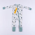 Evergreen Magic Ribbed Medically Adaptable Zipper Sleeper *RTS*