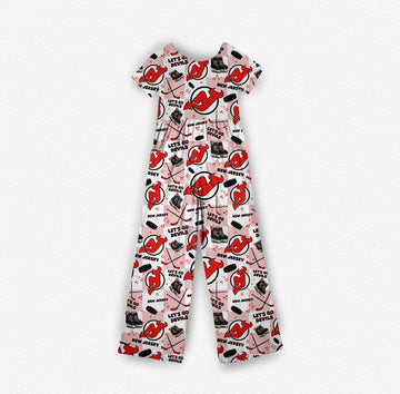 New Jersey Hockey Jumpsuit *RTS*