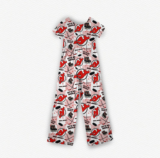 New Jersey Hockey Jumpsuit *RTS*