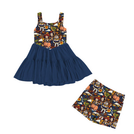 The Gang's All Here Youth Yoga Dress *RTS*