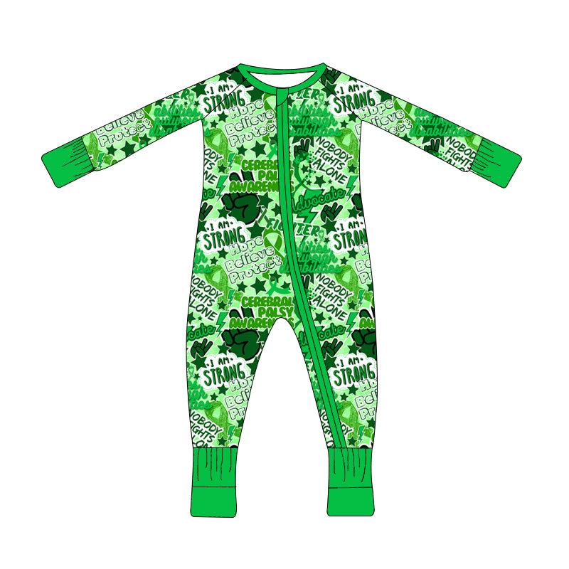 Cerebral Palsy Awareness Zipper Sleeper **PreOrder**