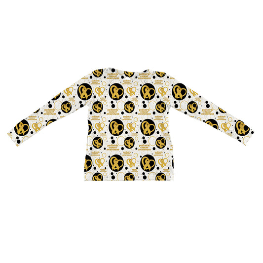 Pediatric Cancer Awareness Port Accessible Long Sleeve Shirt *RTS*