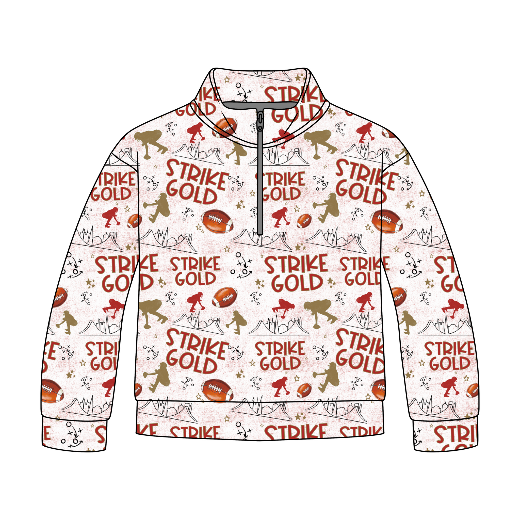 San Francisco Quarter Zip-Up *RTS*