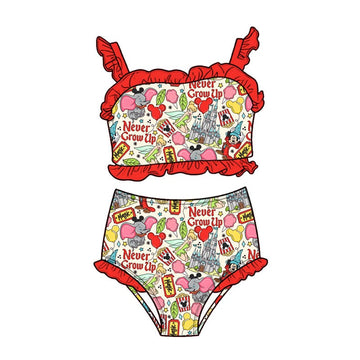 Never Grow Up 2-piece High-Waisted Swimwear **PreOrder**