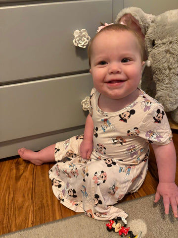 Clubhouse Cuties Youth Twirl Dress *RTS*