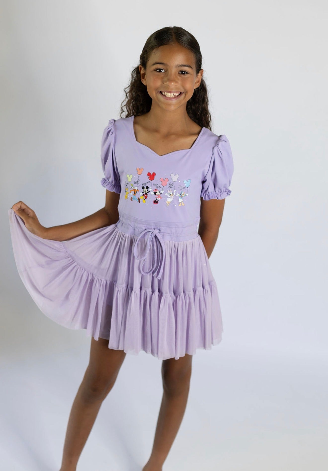 Lavender Dream Pals Youth Yoga Dress *RTS*